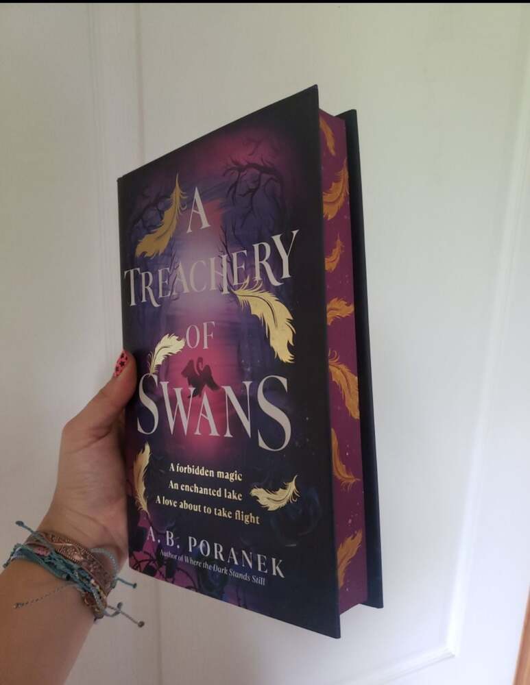 A Treachery of Swans Sprayed Book Special Edition‎